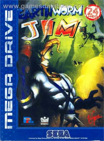 Cover Earthworm Jim for Genesis - Mega Drive